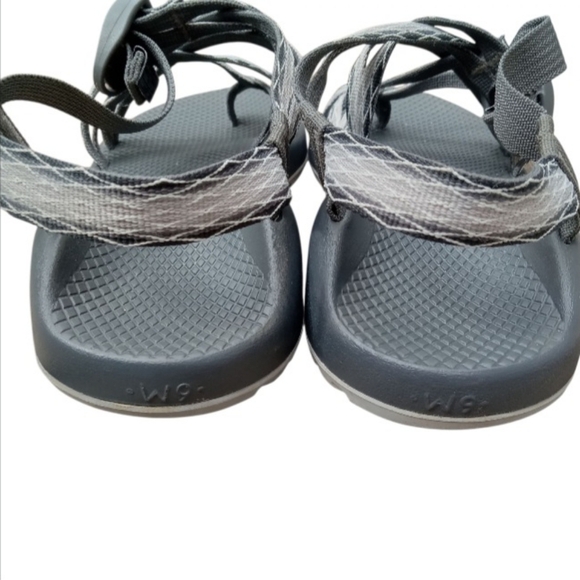 Chaco Womens ZX2 Sandal Size 9 Apex Gray Toe Loop Adjustable Outdoor Water Shoe - Picture 4 of 9